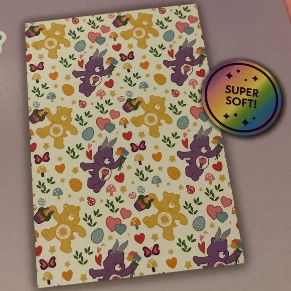 Care Bears Easter blanket - Picture 2 of 2